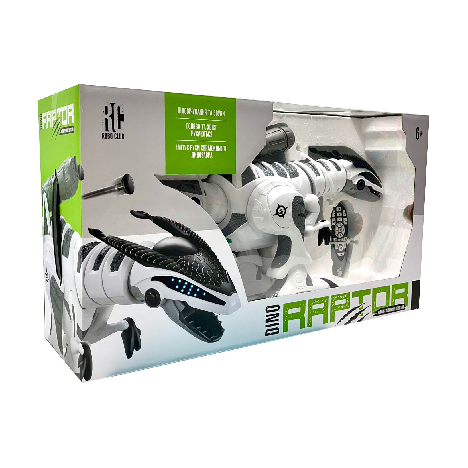 Дитячі іграшка-робот Shantou Jinxing Динозавр, на радіокеруванні, зі звуком та світлом, від 6 років (K9)
Дитячі іграшка-робот Shantou Jinxing Динозавр, на радіокеруванні, зі звуком та світлом, від 6 років (K9)