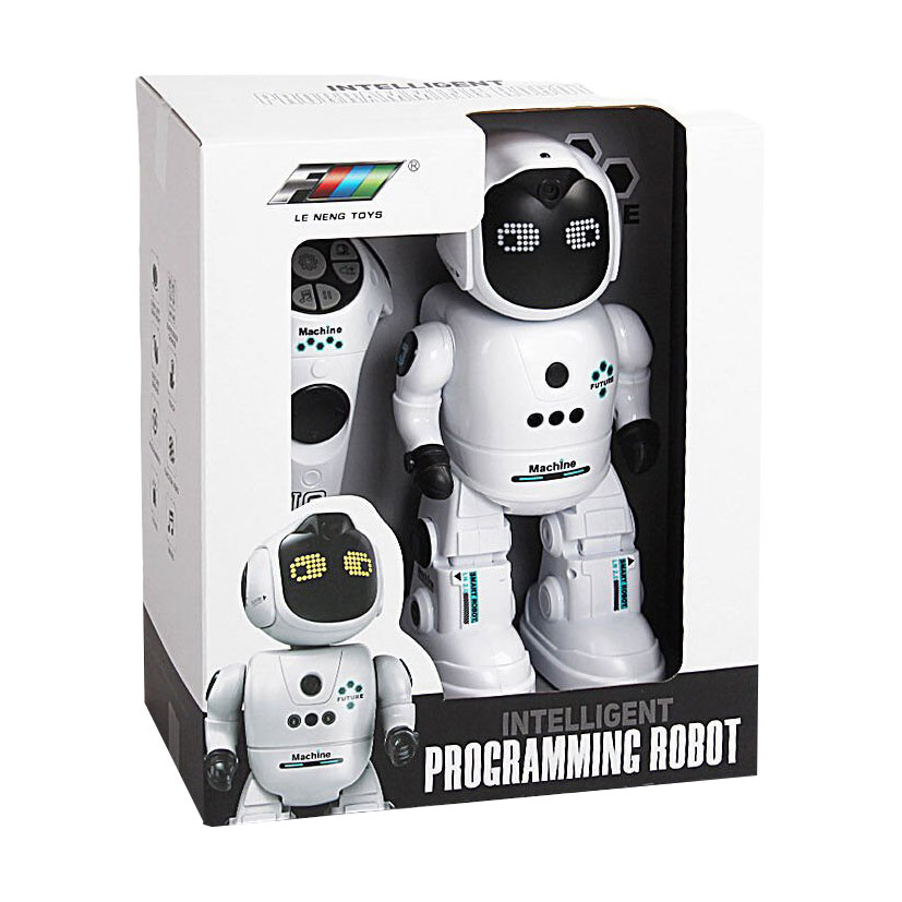 Дитячі іграшка-робот Shantou Jinxing Intelligent Programming Robot, на радіокеруванні, зі звуком та світлом, від 6 років (K46)
Дитячі іграшка-робот Shantou Jinxing Intelligent Programming Robot, на радіокеруванні, зі звуком та світлом, від 6 років (K46)