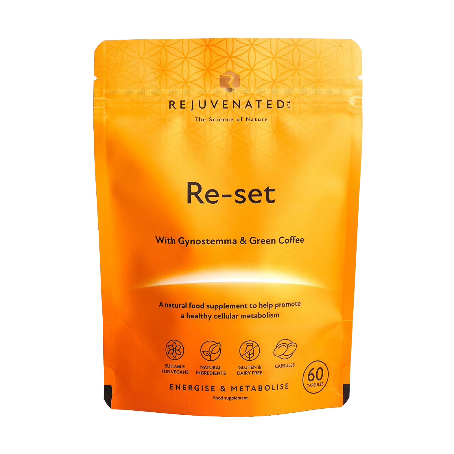 Комплекс Перезарядження організму Rejuvenated Re-Set, 60 капсул
Комплекс Перезарядження організму Rejuvenated Re-Set, 60 капсул