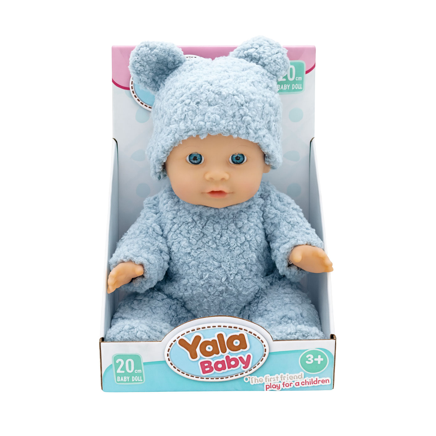 Дитяча іграшка Shantou Jinxing Yala Baby Пупс, 20 см, від 3 років (YL2520C-B)
Дитяча іграшка Shantou Jinxing Yala Baby Пупс, 20 см, від 3 років (YL2520C-B)