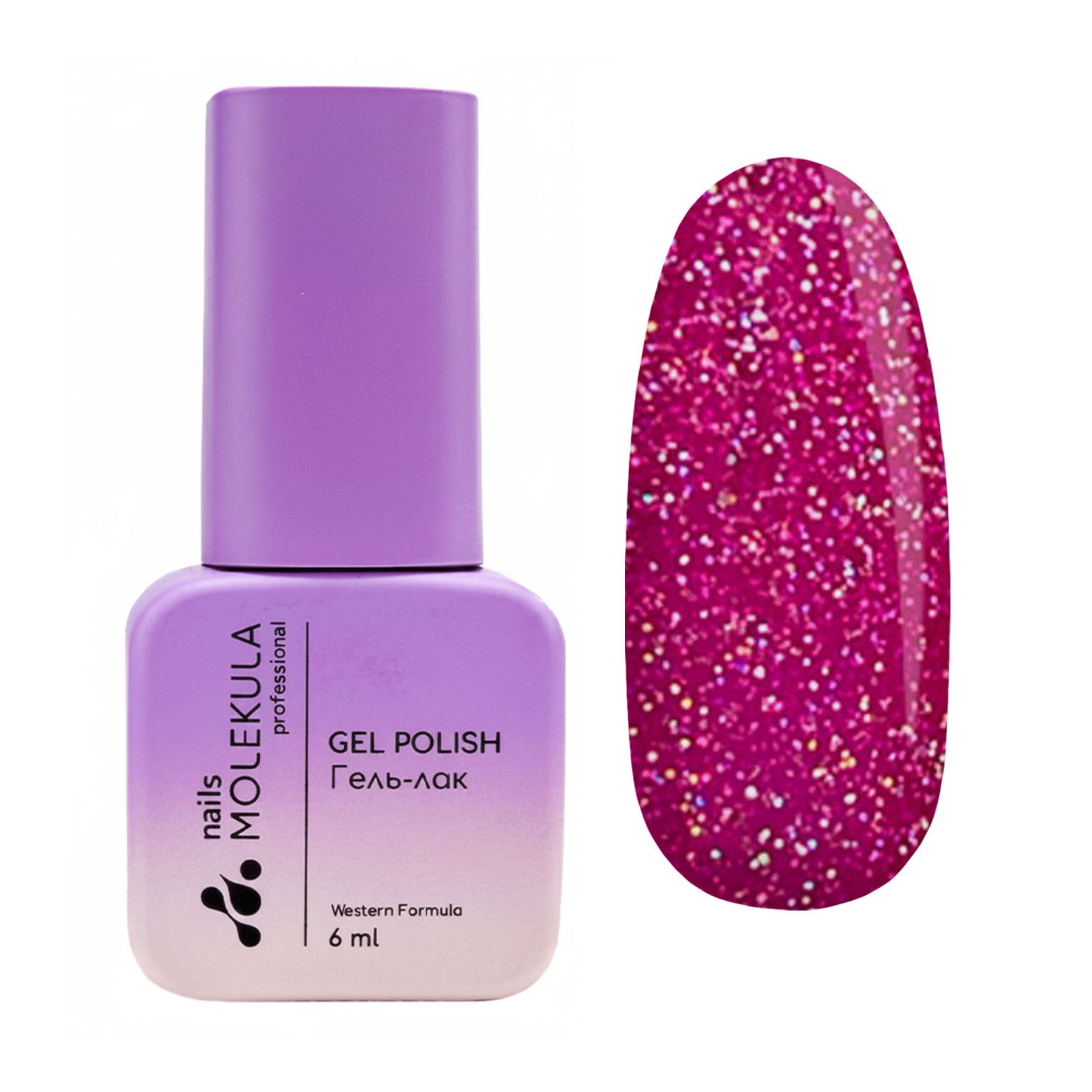 Гель-лак для нігтів Nails Molekula Professional Gel Polish 136, 6 мл
Гель-лак для нігтів Nails Molekula Professional Gel Polish 136, 6 мл