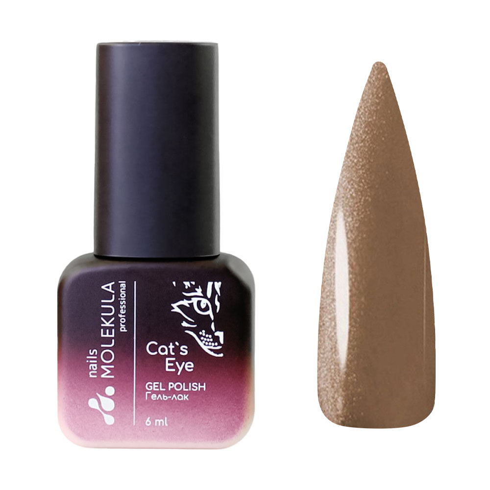 Гель-лак для нігтів Nails Molekula Professional Ceramic Cat's Eye Gel Polish CC03, 6 мл
Гель-лак для нігтів Nails Molekula Professional Ceramic Cat's Eye Gel Polish CC03, 6 мл
