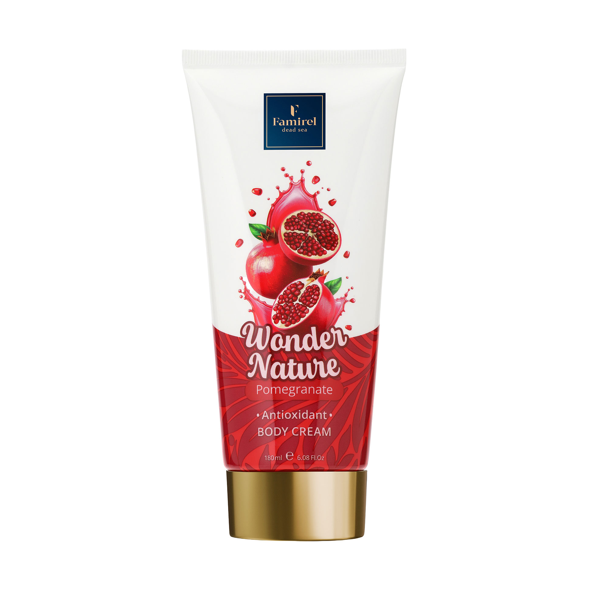 Антиоксидантний крем для тіла Famirel Wonder Nature Гранат, 180 мл
Антиоксидантний крем для тіла Famirel Wonder Nature Гранат, 180 мл