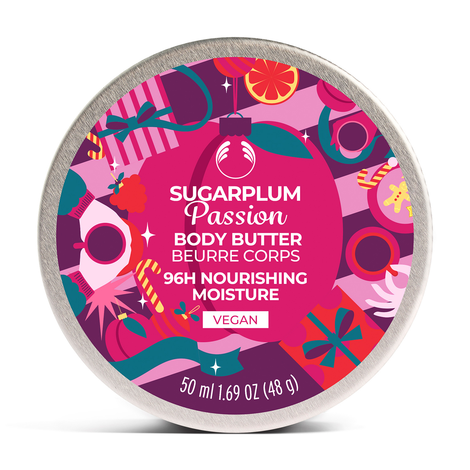 Батер для тіла The Body Shop Sugarplum Passion Body Butter Сливова пристрасть, 50 мл
Батер для тіла The Body Shop Sugarplum Passion Body Butter Сливова пристрасть, 50 мл