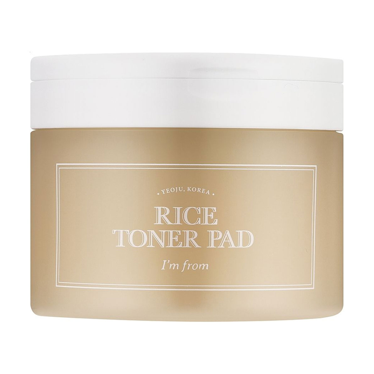 Пади для обличчя I'm From Rice Toner Pad з екстрактом рису, 60 шт
Пади для обличчя I'm From Rice Toner Pad з екстрактом рису, 60 шт