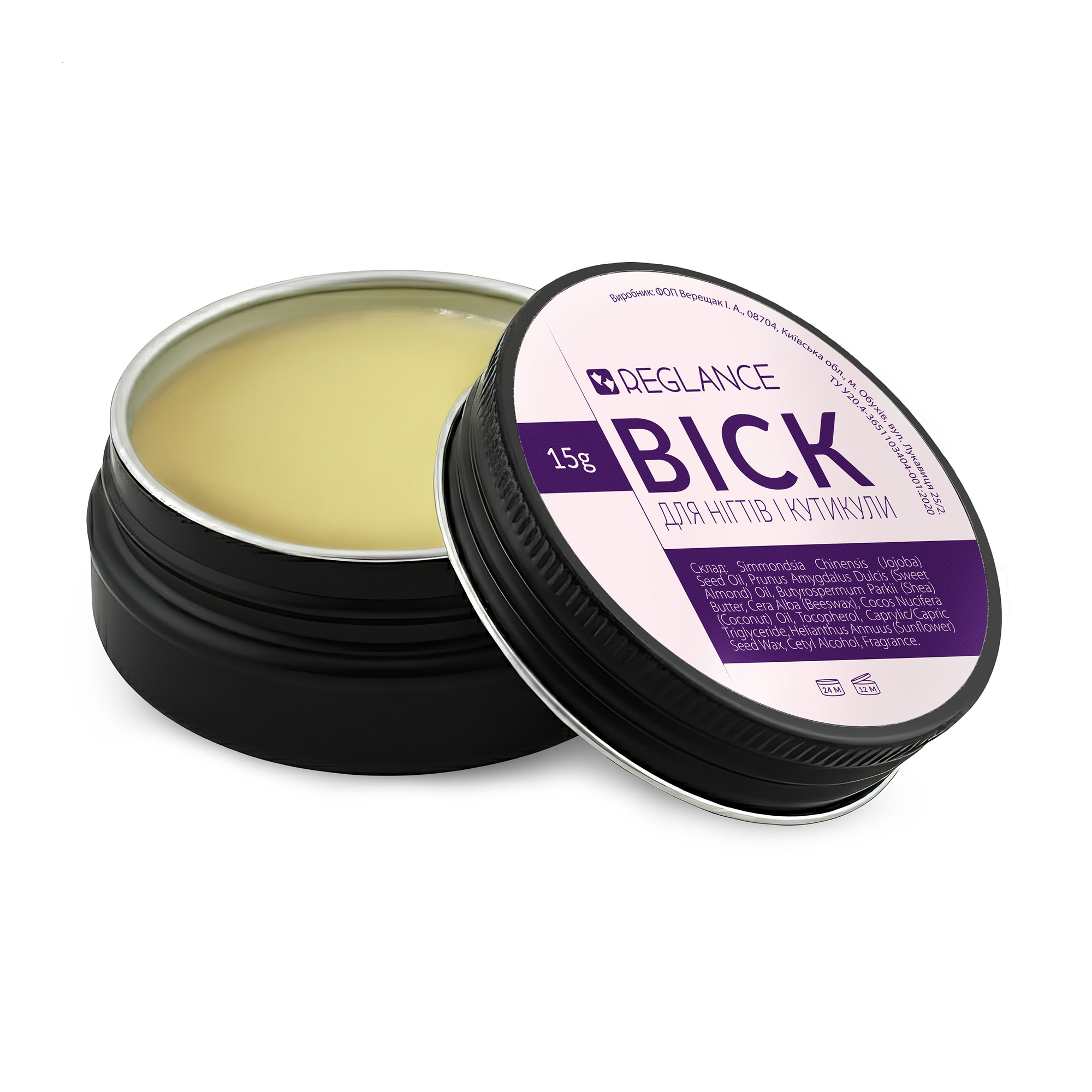 Віск для нігтів та кутикули Reglance, 15 г
Віск для нігтів та кутикули Reglance, 15 г