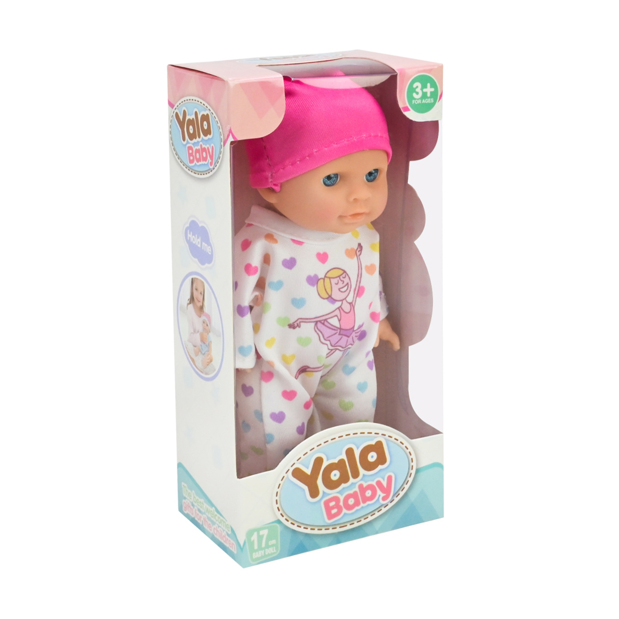 Дитяча лялька пупс Shantou Yala Baby, від 3 років (YL2517C-K)
Дитяча лялька пупс Shantou Yala Baby, від 3 років (YL2517C-K)