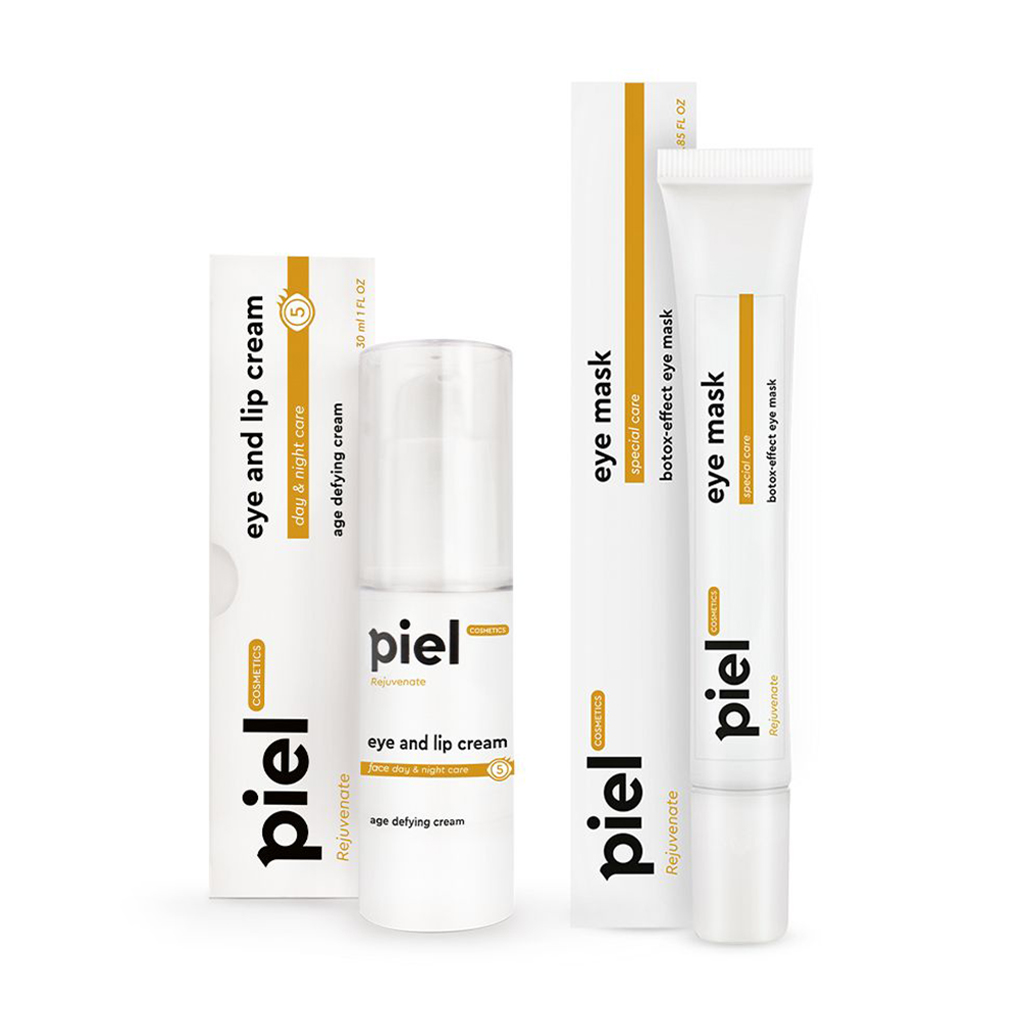 Зволожувальний комплекс для шкіри навколо очей Piel Cosmetics (маска, 25 мл + крем, 30 мл)
Зволожувальний комплекс для шкіри навколо очей Piel Cosmetics (маска, 25 мл + крем, 30 мл)