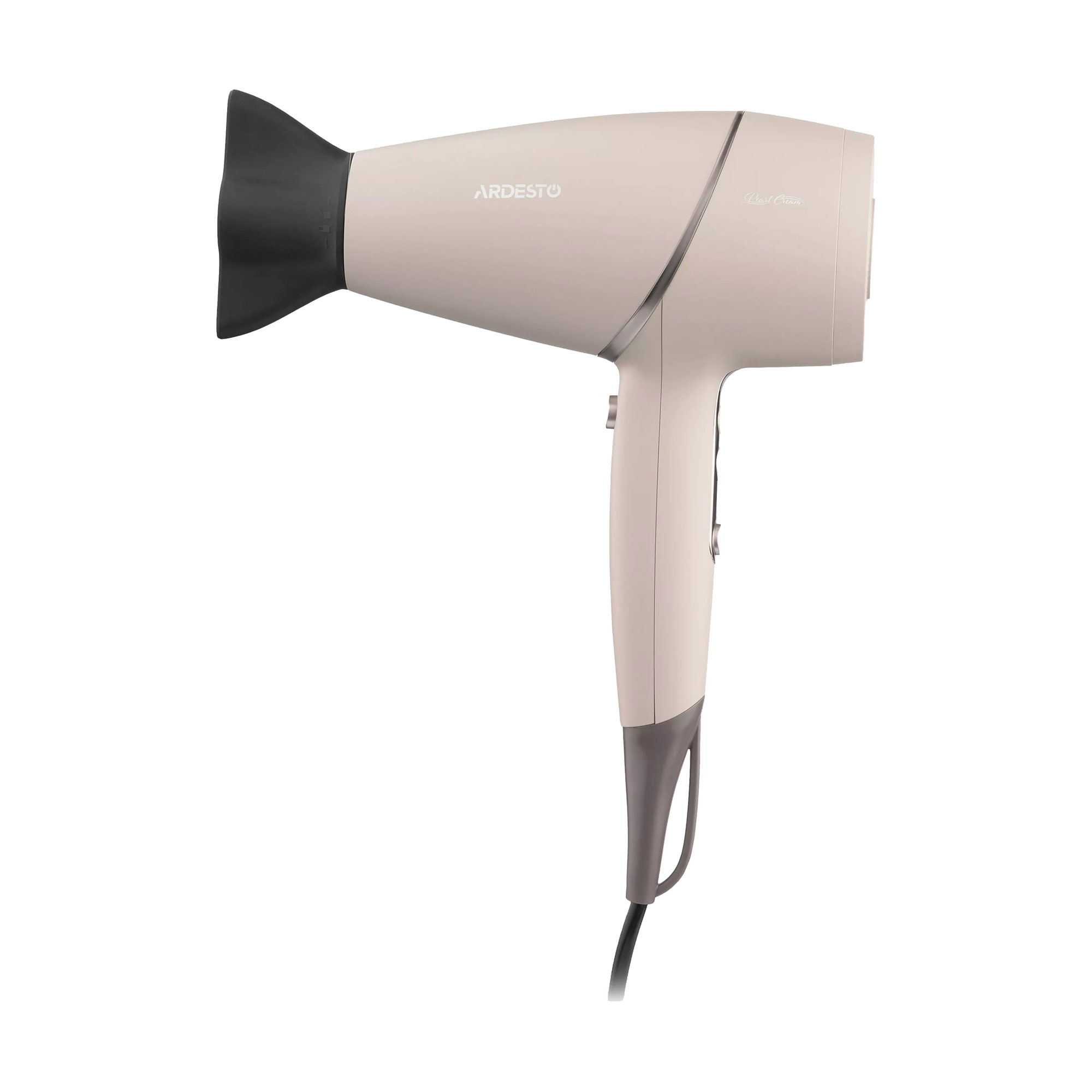 Фен для волосся Ardesto Pearl Cream з насадками концентратор та диффузор, бежевий (HD-Y701PERL)
Фен для волосся Ardesto Pearl Cream з насадками концентратор та диффузор, бежевий (HD-Y701PERL)