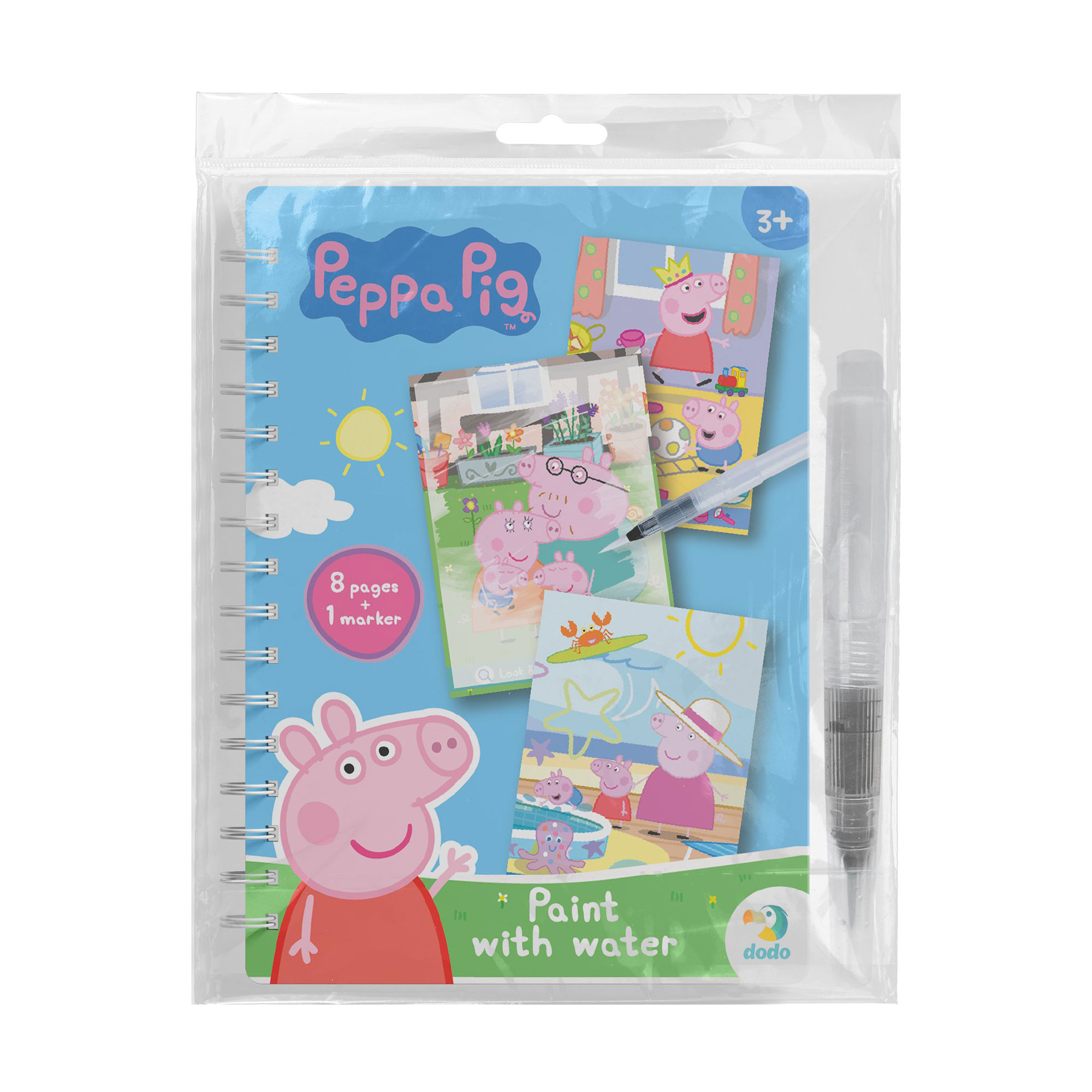 Дитячий набір для творчості DoDo Малюй водою: Peppa Pig, від 3 років (200645)
Дитячий набір для творчості DoDo Малюй водою: Peppa Pig, від 3 років (200645)