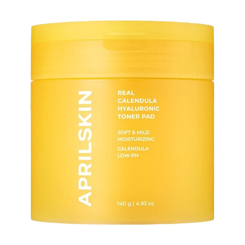 Тонер-пади для обличчя APRILSKIN Real Calendula Hyaluronic Toner Pad, 140 г
Тонер-пади для обличчя APRILSKIN Real Calendula Hyaluronic Toner Pad, 140 г