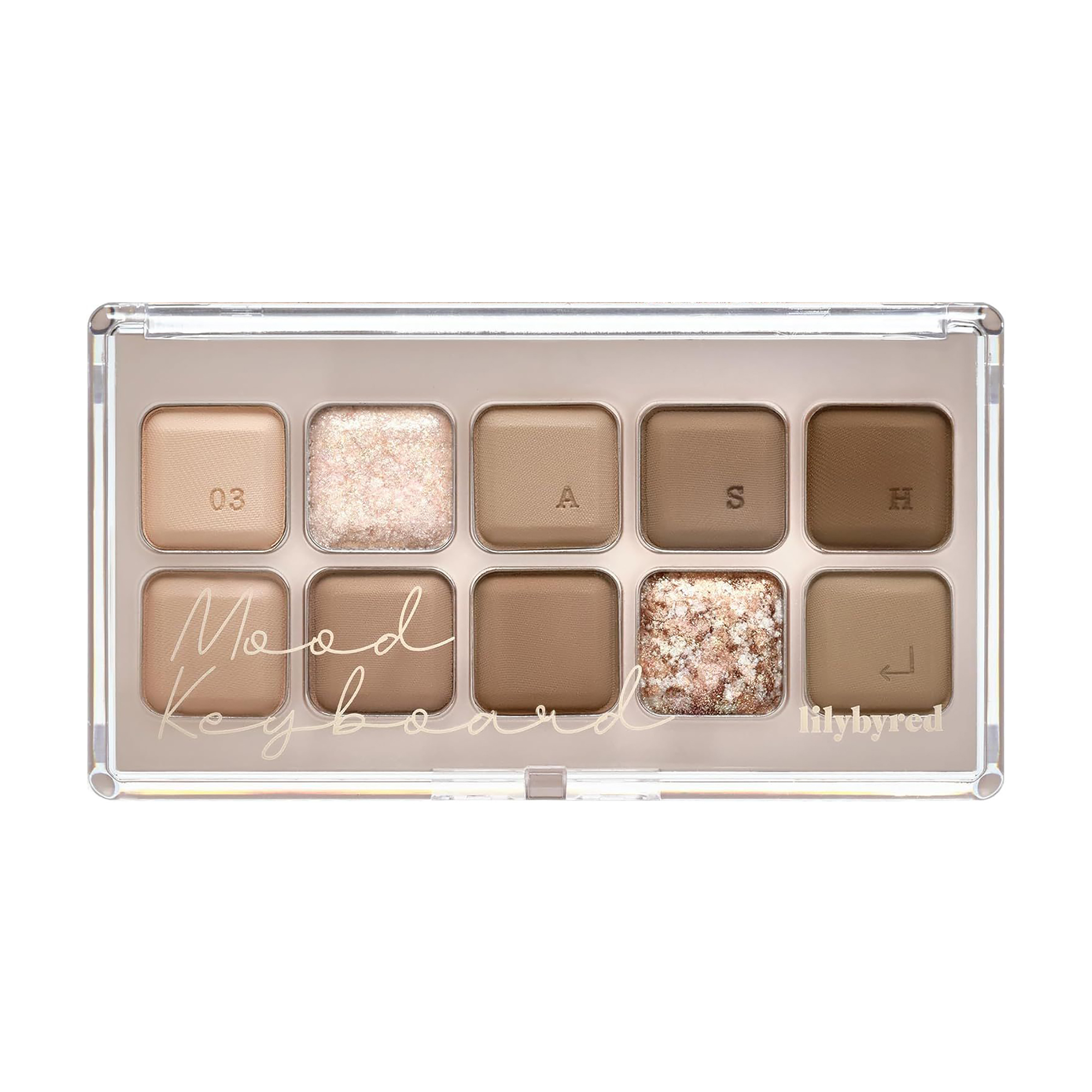 Палетка тіней для повік lilybyred Mood Keyboard 03 Ash Beige, 10.5 г
Палетка тіней для повік lilybyred Mood Keyboard 03 Ash Beige, 10.5 г