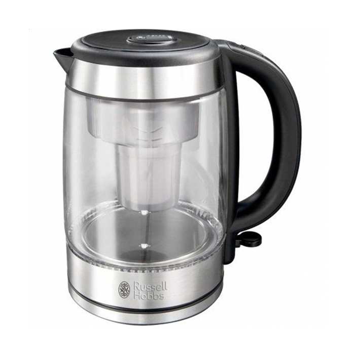 Електрочайник Russell Hobbs Glass сріблясто-чорний, 1.7 л (21600-57)
Електрочайник Russell Hobbs Glass сріблясто-чорний, 1.7 л (21600-57)