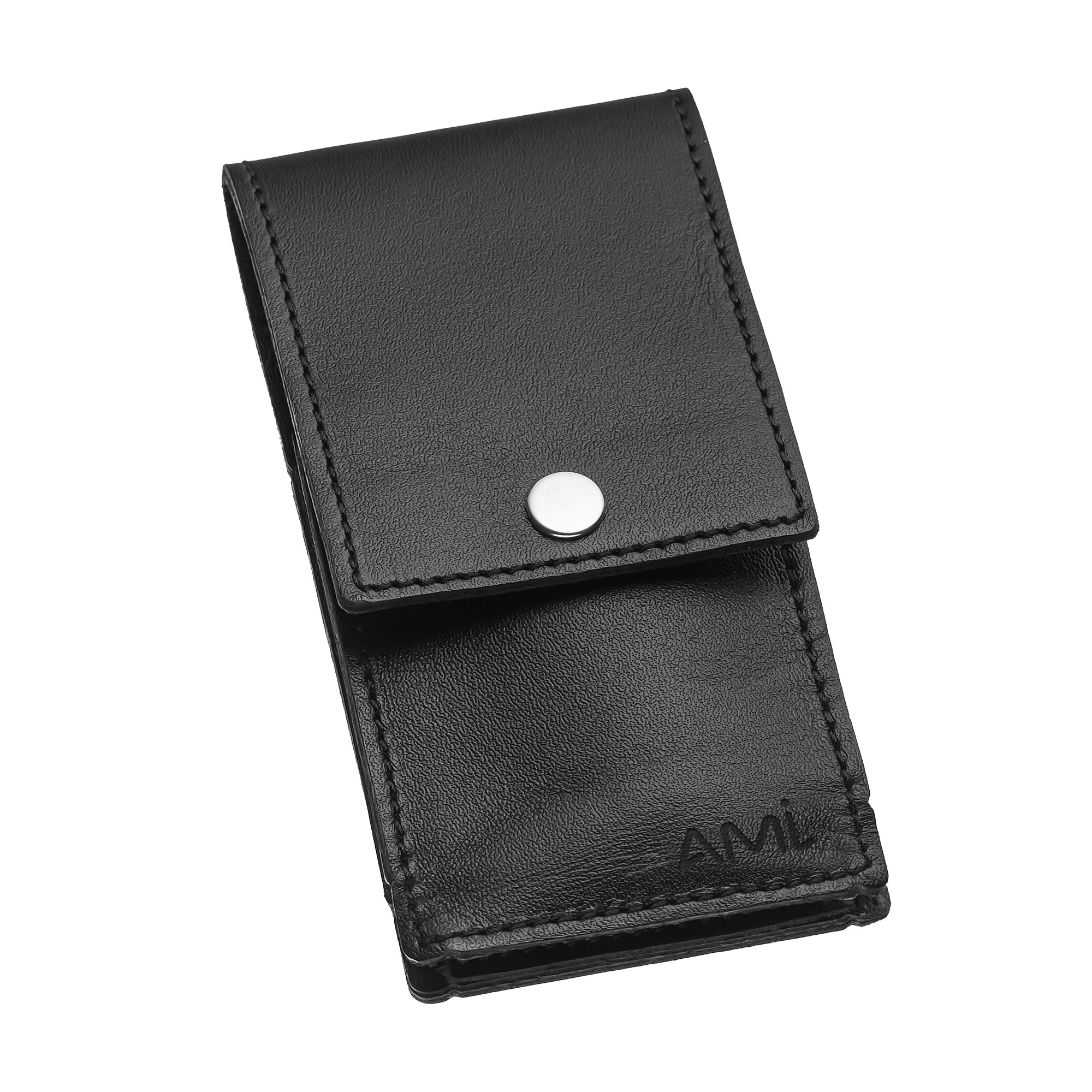 Чохол для манікюрних інструментів AMI Slim Мini, чорний (4043)
Чохол для манікюрних інструментів AMI Slim Мini, чорний (4043)