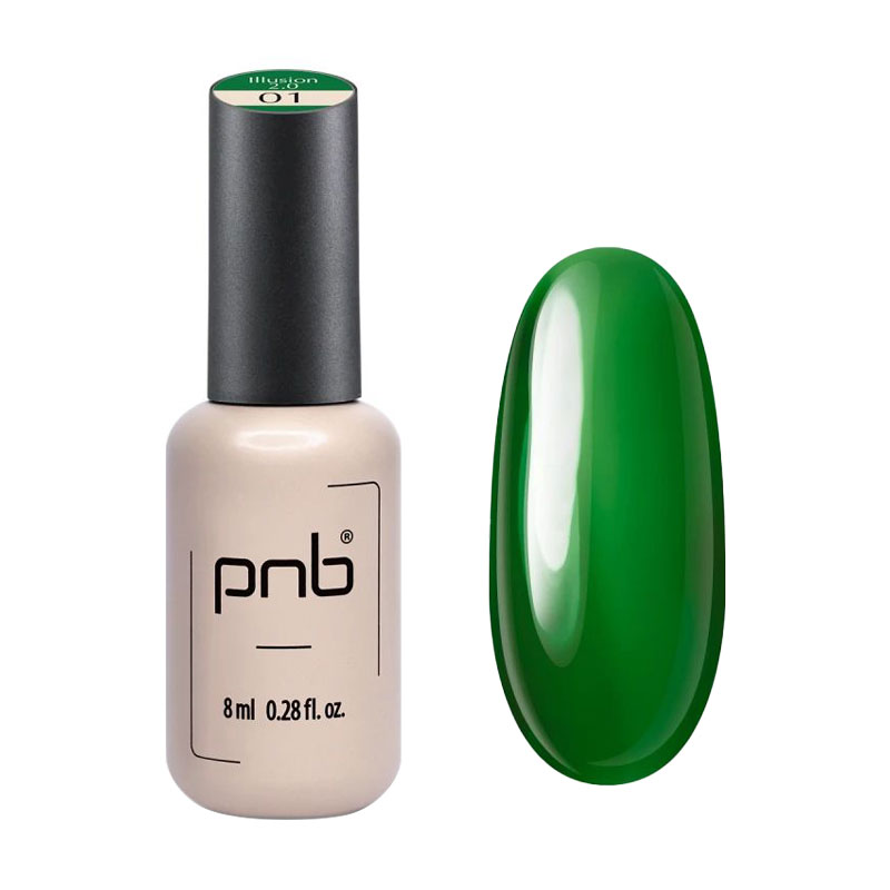 Вітражний гель-лак для нігтів PNB UV/LED Gel Polish Illusion 2.0, 01, 8 мл
Вітражний гель-лак для нігтів PNB UV/LED Gel Polish Illusion 2.0, 01, 8 мл