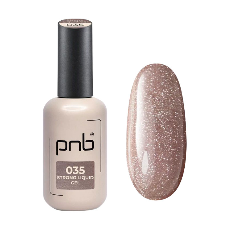 Гель для моделювання нігтів PNB UV/LED Strong Liquid Gel 035 Golden Latte, 17 мл
Гель для моделювання нігтів PNB UV/LED Strong Liquid Gel 035 Golden Latte, 17 мл