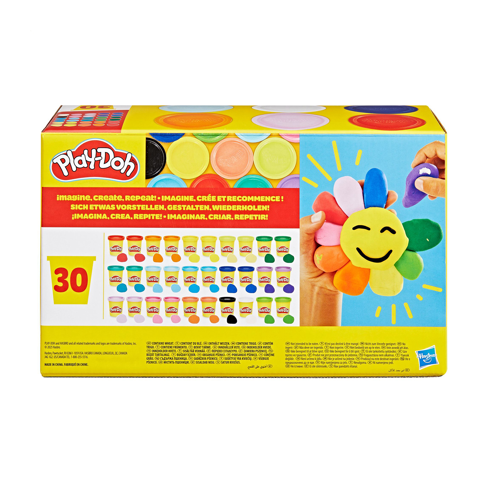 Дитячий набір пластиліну для творчості Play-Doh Case Of Imagination, від 2 років, 30 шт (F0634)
Дитячий набір пластиліну для творчості Play-Doh Case Of Imagination, від 2 років, 30 шт (F0634)
