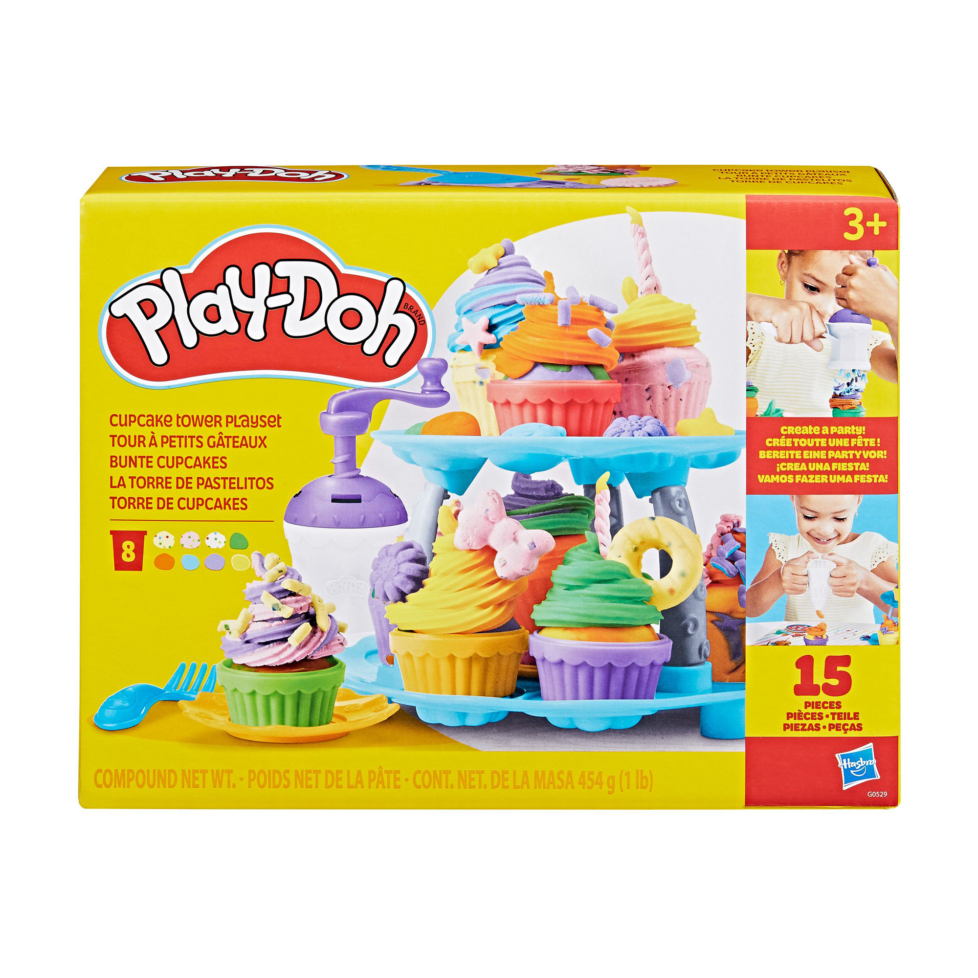 Дитячий набір для творчості Play-Doh Cupcake Tower Playset, від 3 років (G0529)
Дитячий набір для творчості Play-Doh Cupcake Tower Playset, від 3 років (G0529)