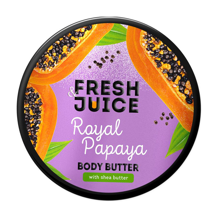 Крем-масло для тіла Fresh Juice Royal Papaya Body Butter з олією ши, 200 мл
Крем-масло для тіла Fresh Juice Royal Papaya Body Butter з олією ши, 200 мл