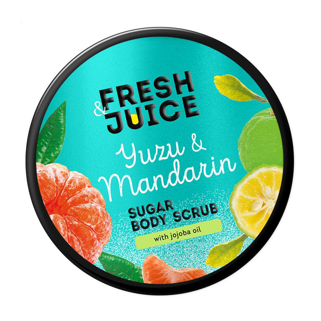 Цукровий скраб для тіла Fresh Juice Yuzu & Mandarin Sugar Body Scrub з олією жожоба, 200 мл
Цукровий скраб для тіла Fresh Juice Yuzu & Mandarin Sugar Body Scrub з олією жожоба, 200 мл