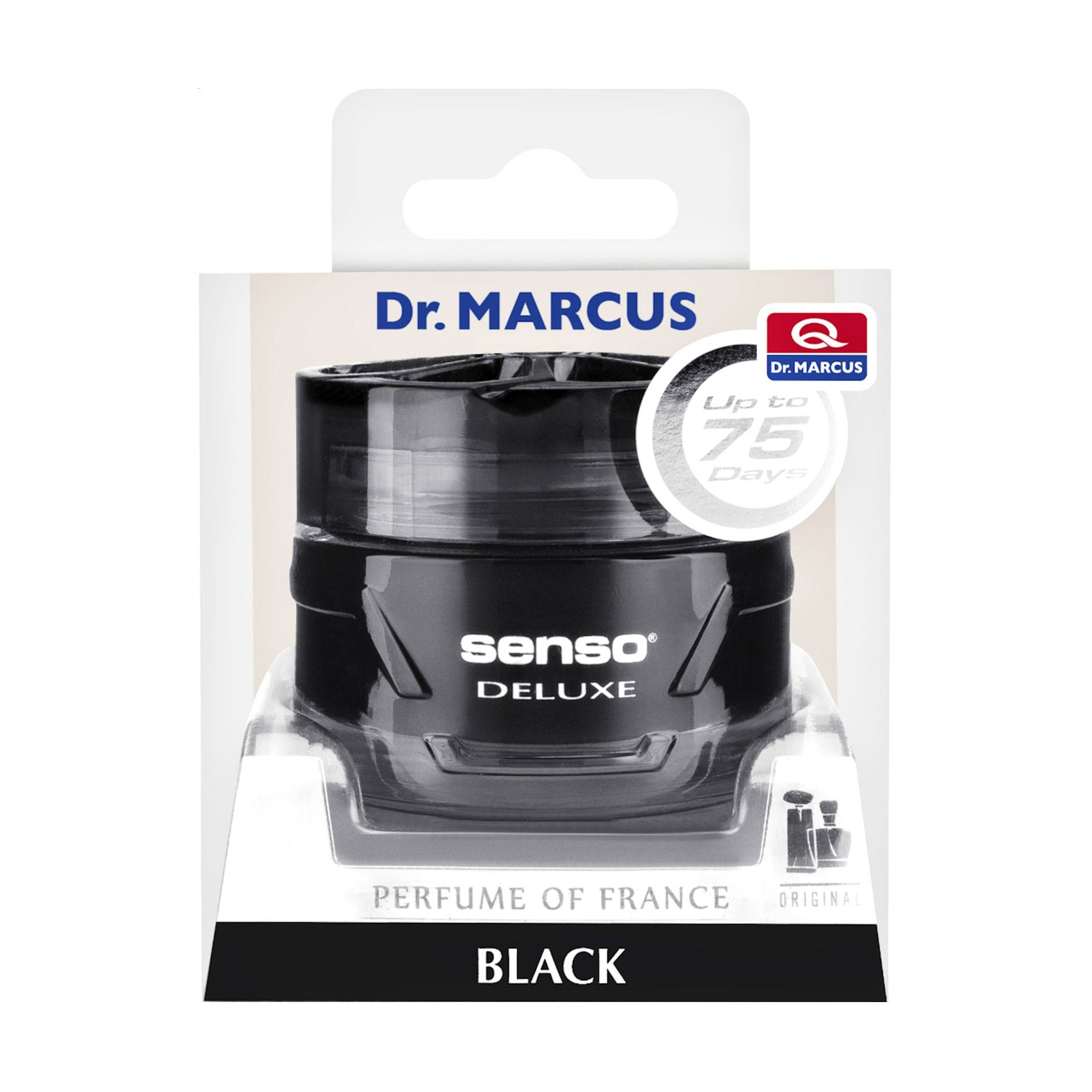 Гелевий ароматизатор для автомобіля Dr.Marcus Senso Delux Black, 50 мл
Гелевий ароматизатор для автомобіля Dr.Marcus Senso Delux Black, 50 мл