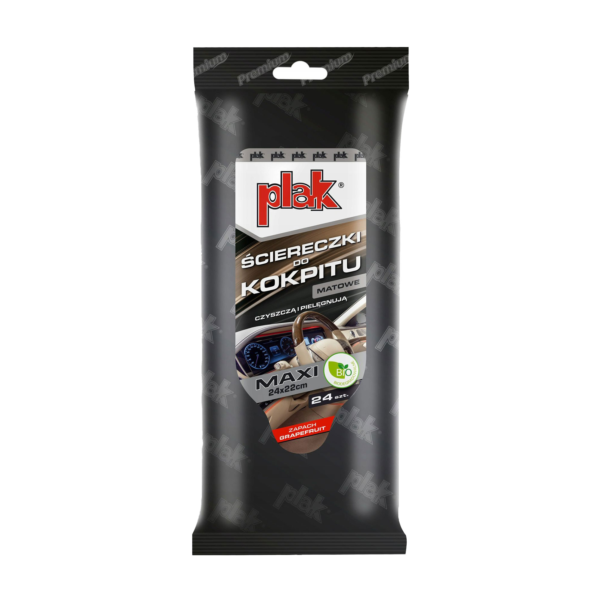 Серветки для салону автомобіля Plak Maxi Грейпфрут, 24 шт
Серветки для салону автомобіля Plak Maxi Грейпфрут, 24 шт