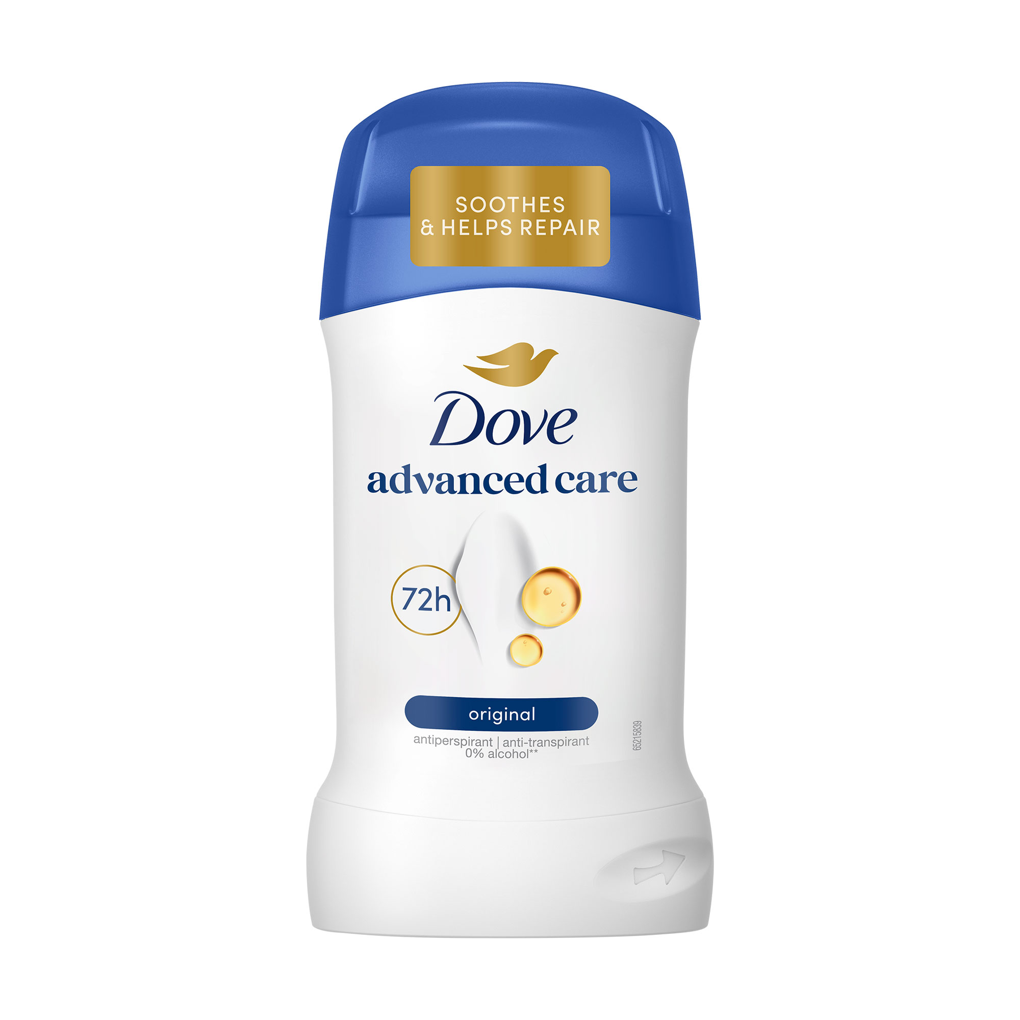 Антиперспірант-стік Dove Advanced Care Original 72H жіночий, 50 мл
Антиперспірант-стік Dove Advanced Care Original 72H жіночий, 50 мл