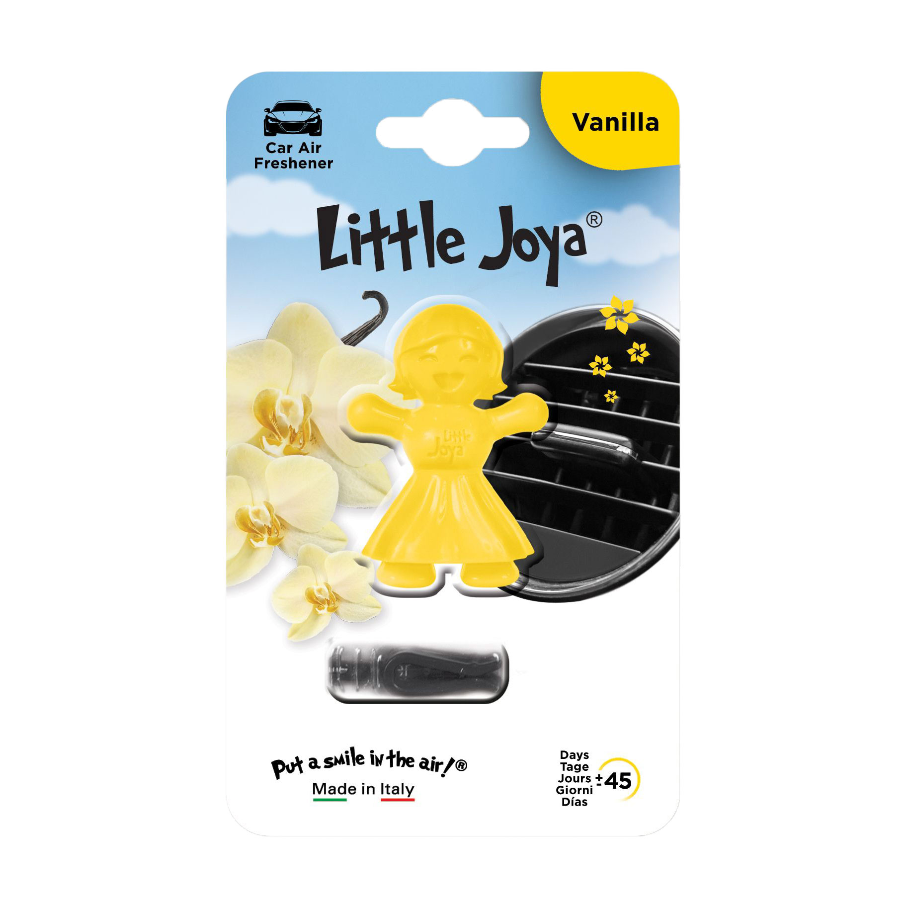 Ароматизатор для автомобіля Little Joya Car Air Freshener Vanilla, 1 шт
Ароматизатор для автомобіля Little Joya Car Air Freshener Vanilla, 1 шт