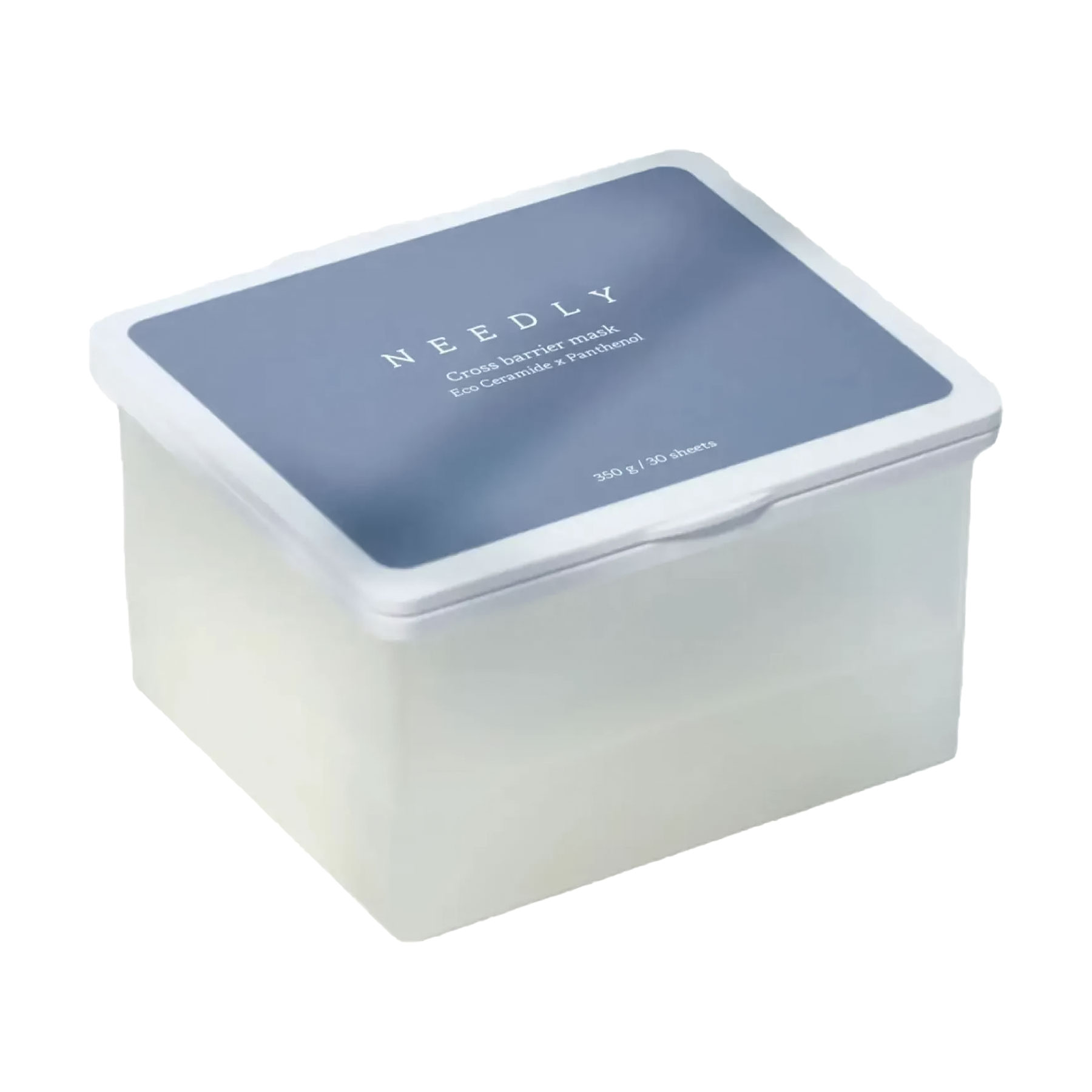 Набір тканинних масок для обличчя Needly Cross Barrier Mask з керамідами та пантенолом, 30 шт
Набір тканинних масок для обличчя Needly Cross Barrier Mask з керамідами та пантенолом, 30 шт