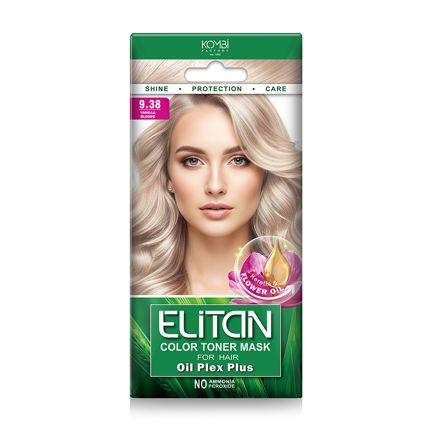 Тонувальна маска для волосся Elitan Color Toner Mask 9.38 Ванільний блонд, 30 мл
Тонувальна маска для волосся Elitan Color Toner Mask 9.38 Ванільний блонд, 30 мл