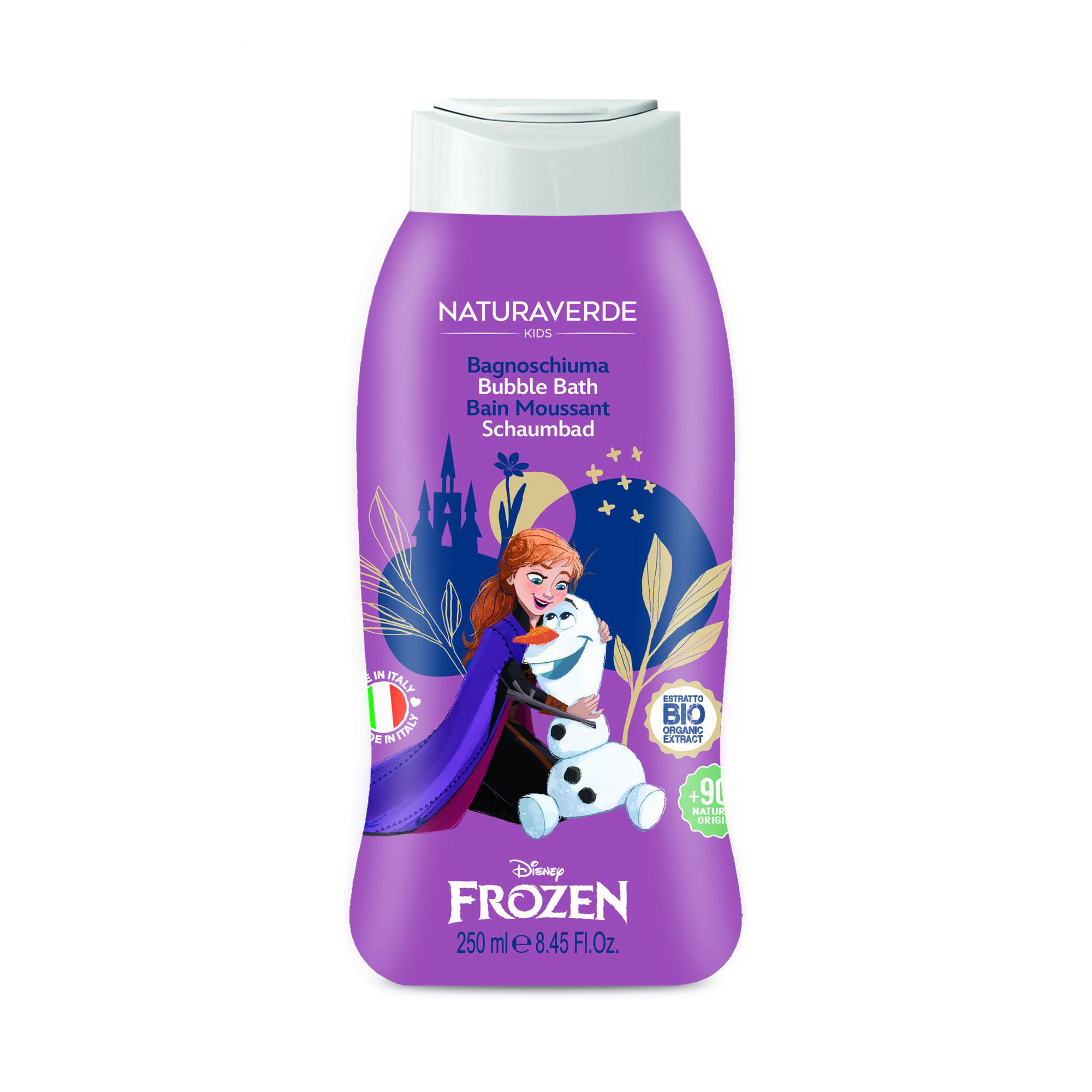 Дитяча піна для ванни Naturaverde Kids Disney Frozen Bubble Bath, 250 мл
Дитяча піна для ванни Naturaverde Kids Disney Frozen Bubble Bath, 250 мл