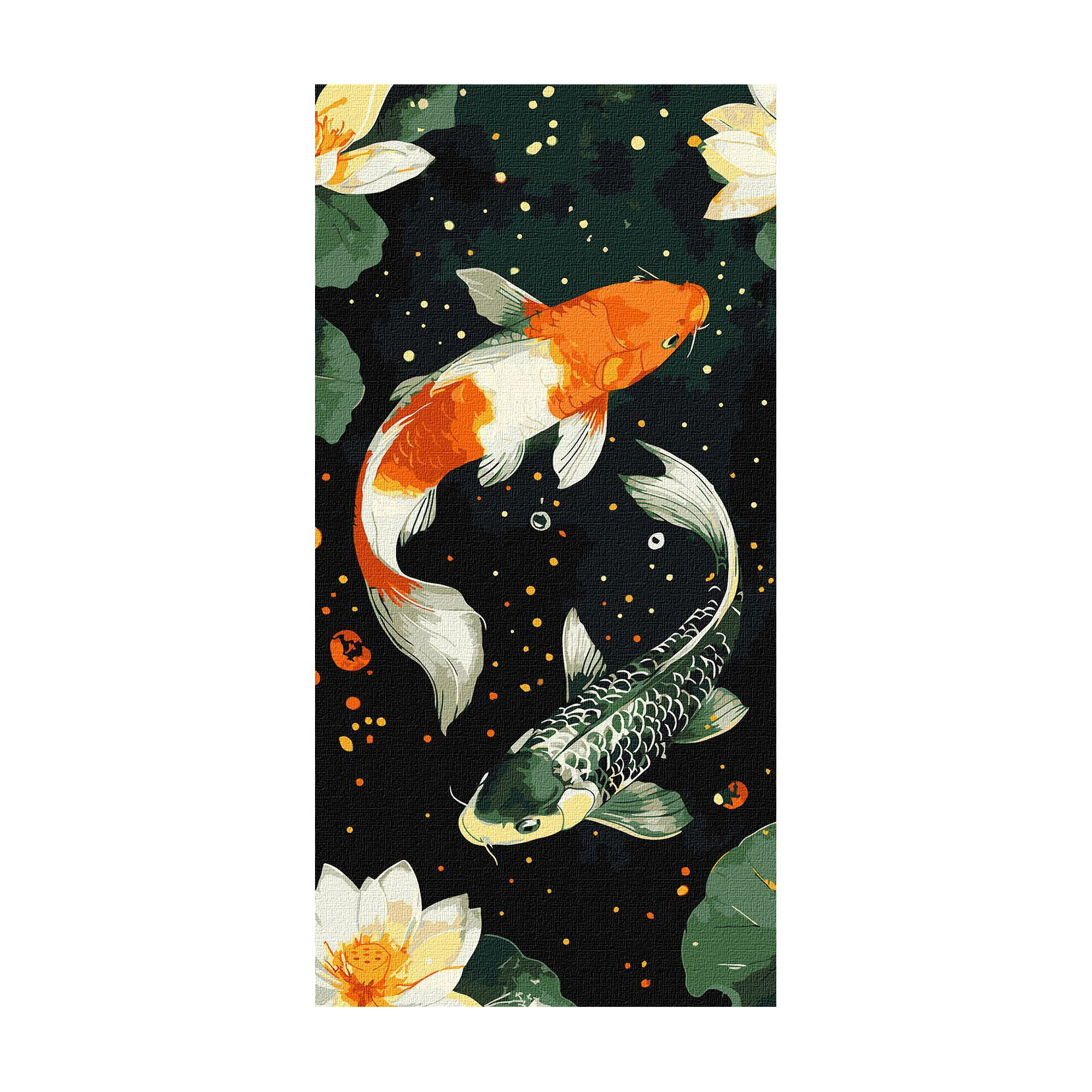 Картина за номерами Ideyka Рибки коі, 40*80 см (KHO6760)
Картина за номерами Ideyka Рибки коі, 40*80 см (KHO6760)