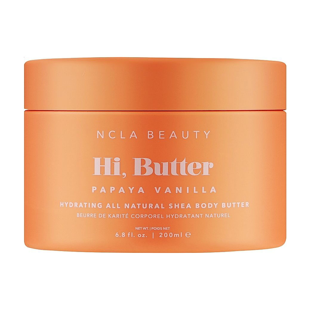 Батер для тіла NCLA BEAUTY Hi, Butter Hydrating All Natural Shea Body Butter Папая-ваніль, 200 мл
Батер для тіла NCLA BEAUTY Hi, Butter Hydrating All Natural Shea Body Butter Папая-ваніль, 200 мл