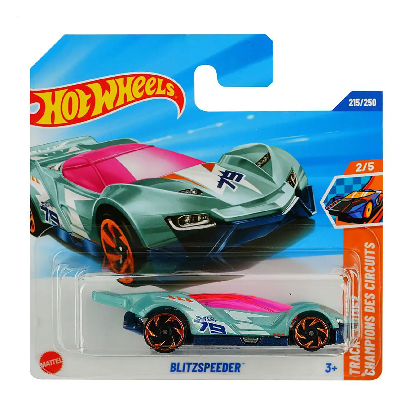 Базовий автомобіль Hot Wheels Blitzspeeder, світло-сірий з рожевим верхом, від 3 років, 11*3.5*11 см (5785)
Базовий автомобіль Hot Wheels Blitzspeeder, світло-сірий з рожевим верхом, від 3 років, 11*3.5*11 см (5785)