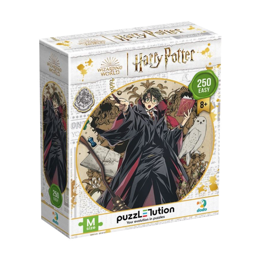 Пазл DoDo Harry Potter. Династія чарівників. Гаррі, від 8 років, 250 елементів, 39*28 см (200495)
Пазл DoDo Harry Potter. Династія чарівників. Гаррі, від 8 років, 250 елементів, 39*28 см (200495)