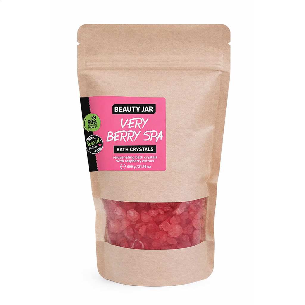 Омолоджувальні кристали для ванни Beauty Jar Very Berry SPA Bath Crystals з ектрактом малини, 600 г
Омолоджувальні кристали для ванни Beauty Jar Very Berry SPA Bath Crystals з ектрактом малини, 600 г