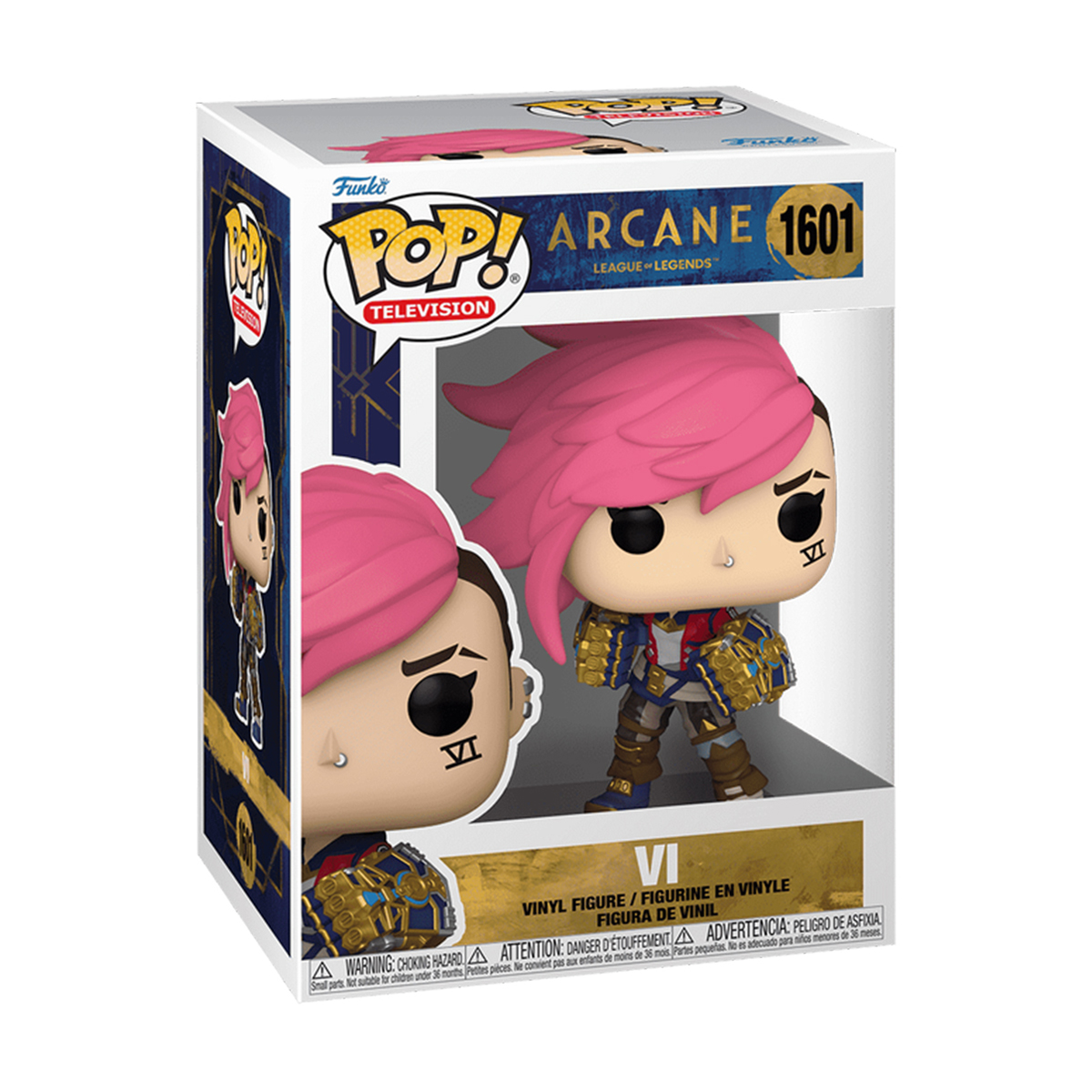 Ігрова фігурка Funko Pop! серії Аркейн Вай, від 3 років (75652)
Ігрова фігурка Funko Pop! серії Аркейн Вай, від 3 років (75652)
