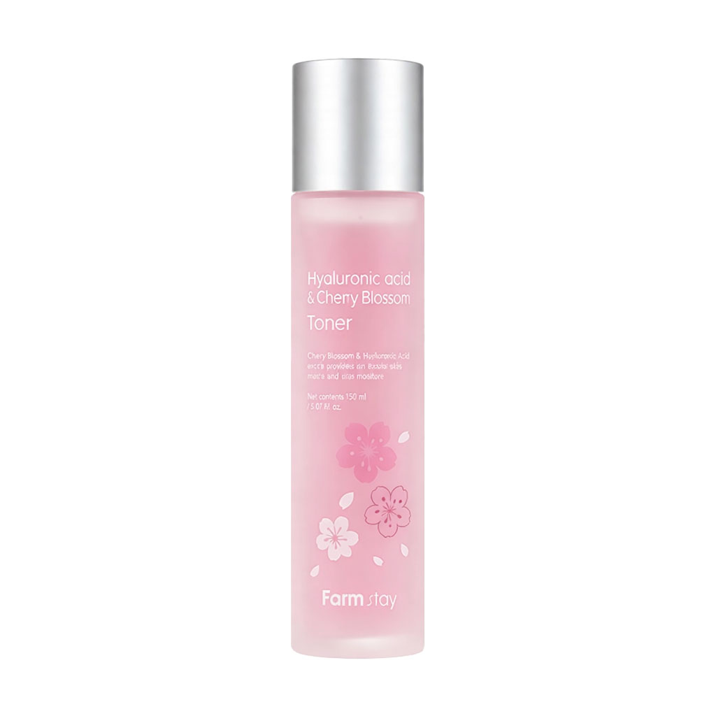 Тонер для обличчя FarmStay Hyaluronic Acid & Cherry Blossom Toner, 150 мл
Тонер для обличчя FarmStay Hyaluronic Acid & Cherry Blossom Toner, 150 мл