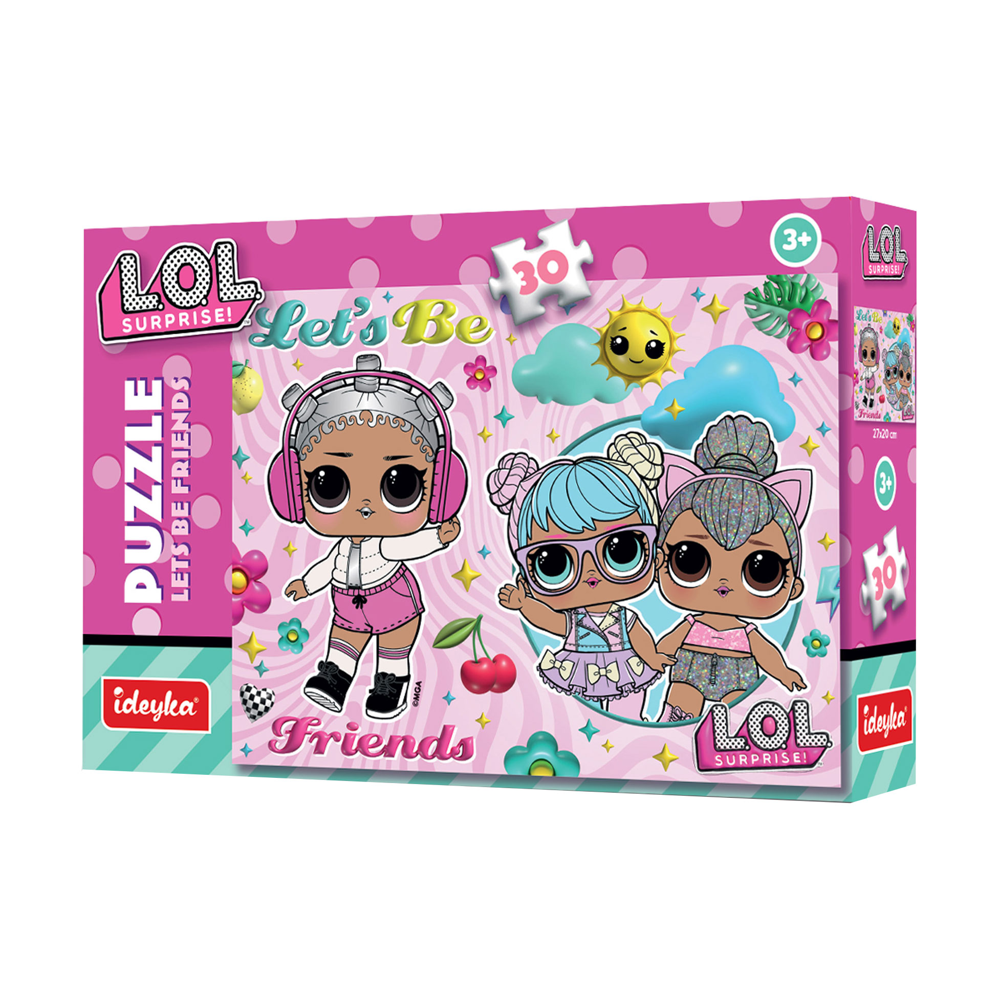 Пазли Ideyka L.O.L Surprise! Lets Be Friends, 27*20 см, від 3 років, 30 елементів (LP30-001)
Пазли Ideyka L.O.L Surprise! Lets Be Friends, 27*20 см, від 3 років, 30 елементів (LP30-001)
