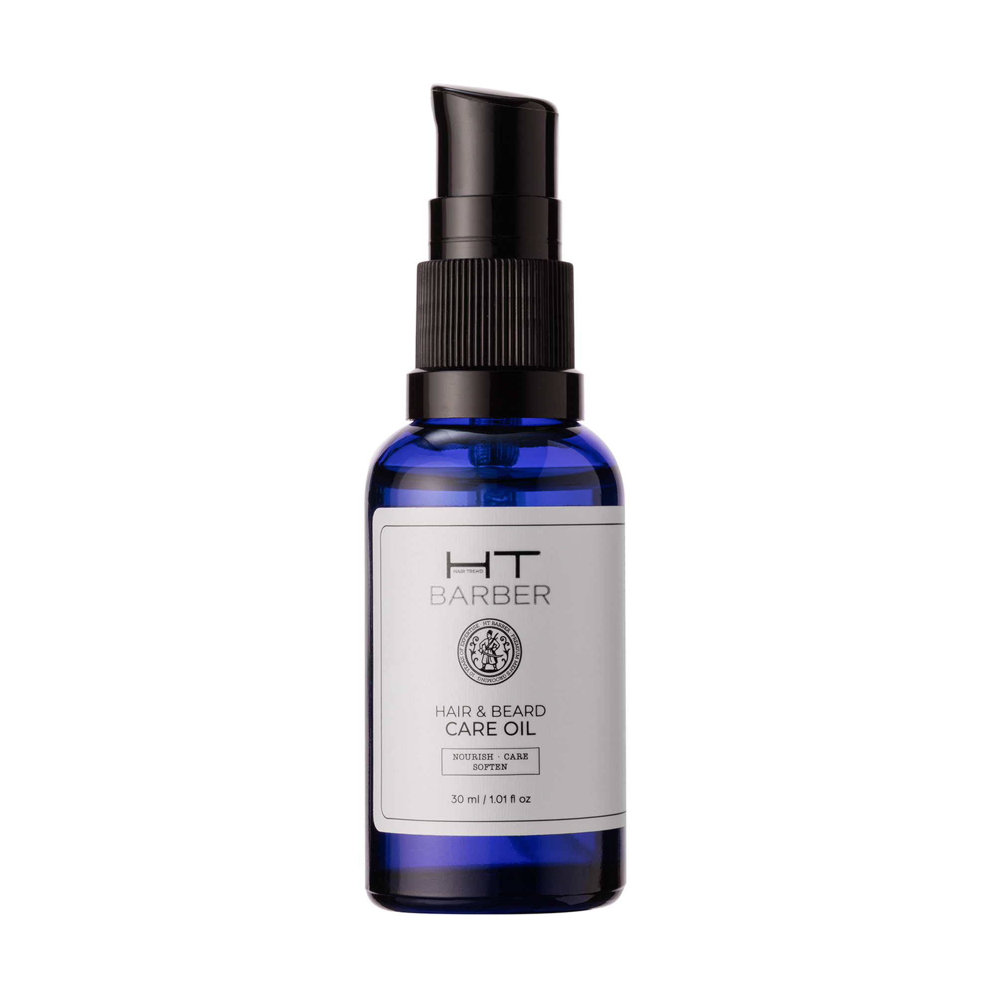 Чоловіча багатофункціональна олія для догляду за волоссям та бородою Hair Trend Barber Hair & Beard Care Oil, 30 мл
Чоловіча багатофункціональна олія для догляду за волоссям та бородою Hair Trend Barber Hair & Beard Care Oil, 30 мл