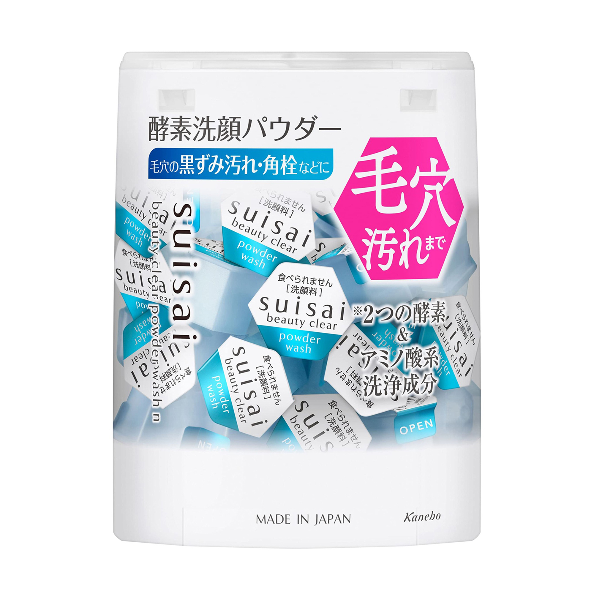 Ензимна пудра для обличчя Kanebo Suisai Beauty Clear Powder Wash, 32*0.4 г
Ензимна пудра для обличчя Kanebo Suisai Beauty Clear Powder Wash, 32*0.4 г