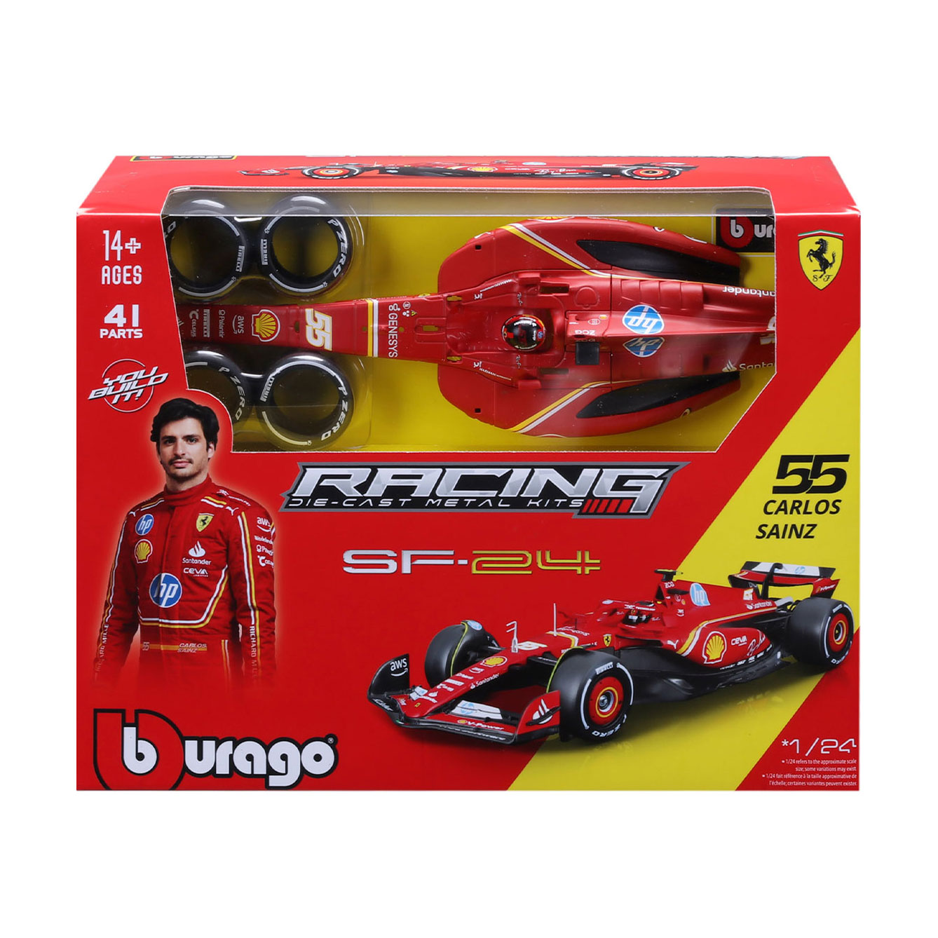Авто-конструктор Bburago Ferrari, 1:24, 55, від 14 років, 41 деталь (18-26859)
Авто-конструктор Bburago Ferrari, 1:24, 55, від 14 років, 41 деталь (18-26859)