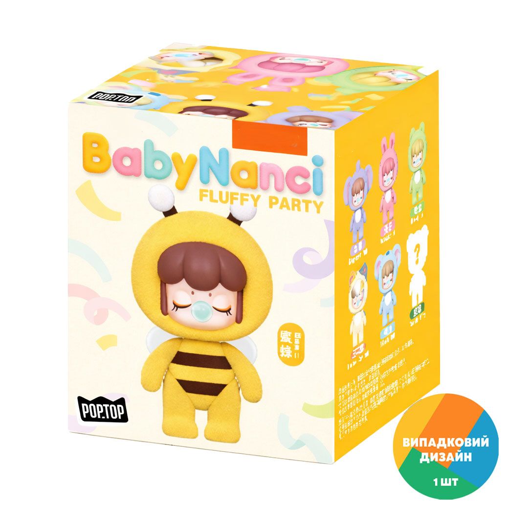 Колекційна фігурка Pop Top Rolife серії Baby Nanci Пухнаста вечірка, 6 см, від 8 років (NCXX)
Колекційна фігурка Pop Top Rolife серії Baby Nanci Пухнаста вечірка, 6 см, від 8 років (NCXX)
