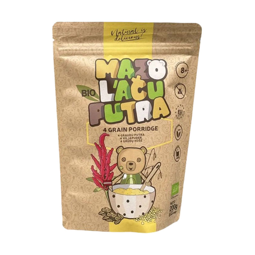 Дитяча безмолочна каша Mazo Lacu Putra Мультизлакова, від 8 місяців, 200 г
Дитяча безмолочна каша Mazo Lacu Putra Мультизлакова, від 8 місяців, 200 г