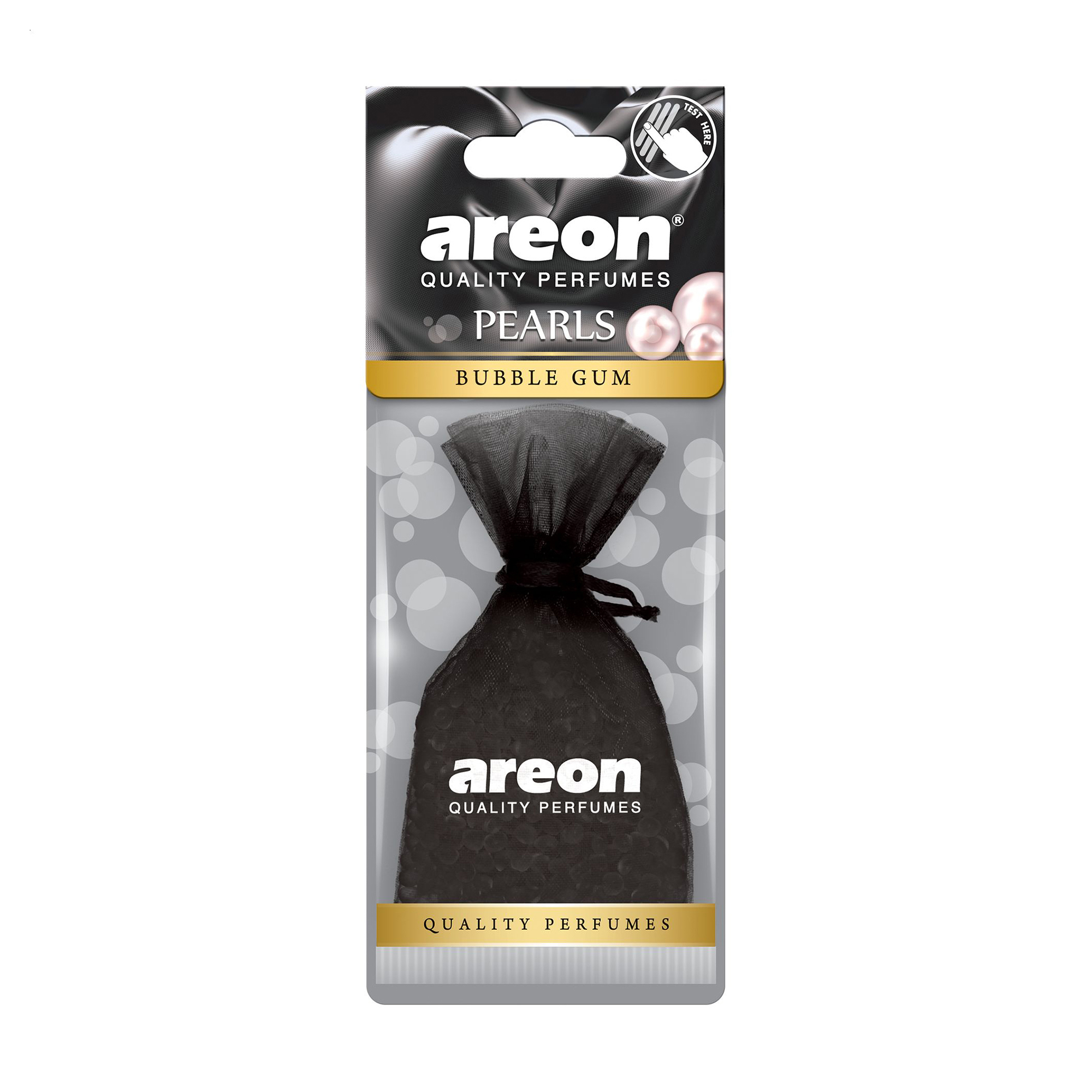 Ароматизатор для автомобіля Areon Pearls, Bubble Gum Black, 25 г
Ароматизатор для автомобіля Areon Pearls, Bubble Gum Black, 25 г