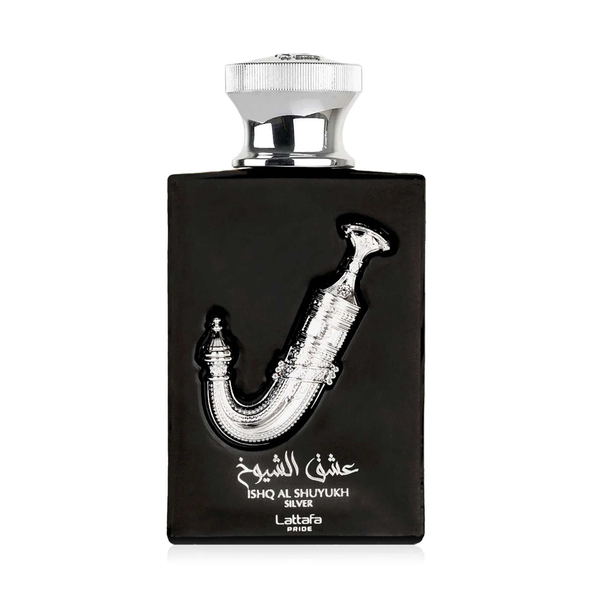 Lattafa Perfumes Ishq Al Shuyukh Silver Парфумована вода унісекс, 100 мл
Lattafa Perfumes Ishq Al Shuyukh Silver Парфумована вода унісекс, 100 мл