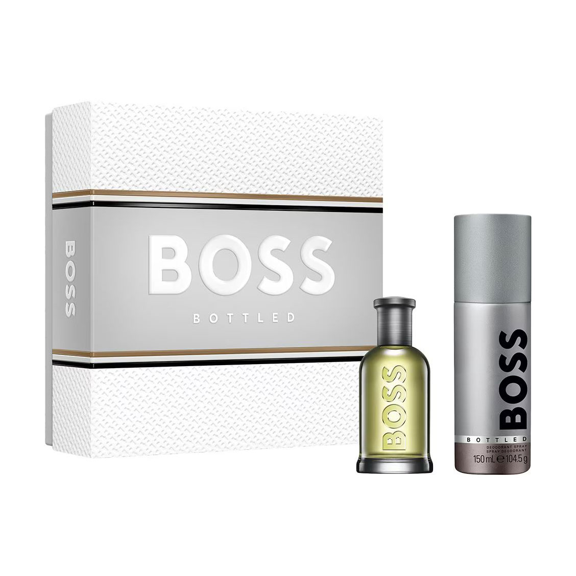 Парфумований набір чоловічий Hugo Boss Bottled (туалетна вода, 50 мл + дезодорант-спрей, 150 мл)
Парфумований набір чоловічий Hugo Boss Bottled (туалетна вода, 50 мл + дезодорант-спрей, 150 мл)