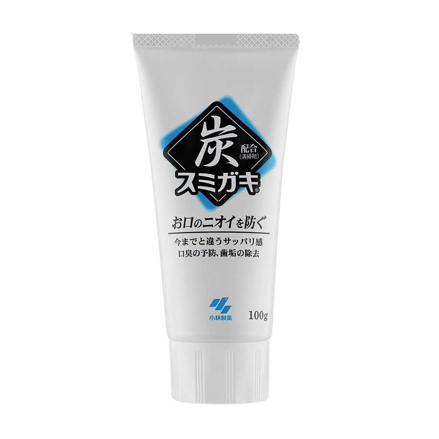 Зубна паста KOBAYASHI Sumigaki з деревним вугіллям, проти неприємного запаху, 100 г
Зубна паста KOBAYASHI Sumigaki з деревним вугіллям, проти неприємного запаху, 100 г