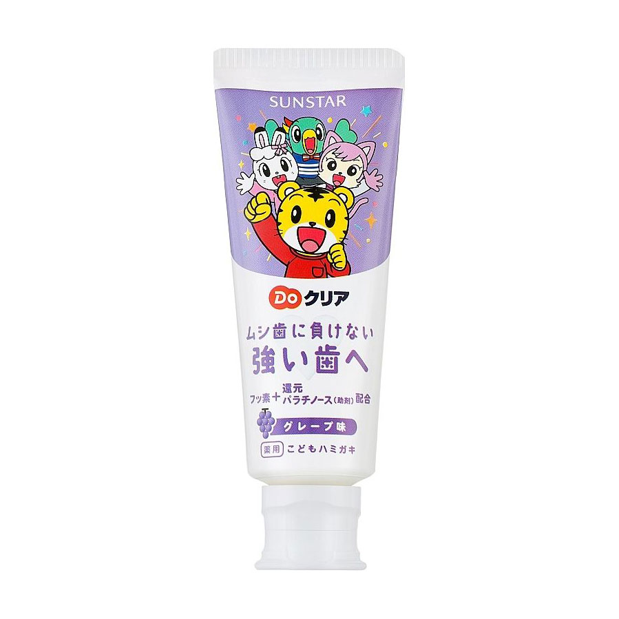 Дитяча зубна паста SUNSTAR Do проти карієсу, зі смаком винограду, 70 г
Дитяча зубна паста SUNSTAR Do проти карієсу, зі смаком винограду, 70 г