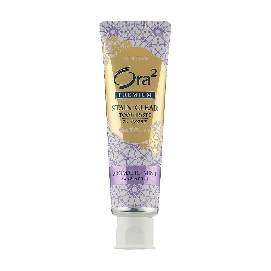 Відбілювальна зубна паста SUNSTAR Ora2 Premium Stain Clear Toothpaste, духмяна м'ята, 100 г
Відбілювальна зубна паста SUNSTAR Ora2 Premium Stain Clear Toothpaste, духмяна м'ята, 100 г